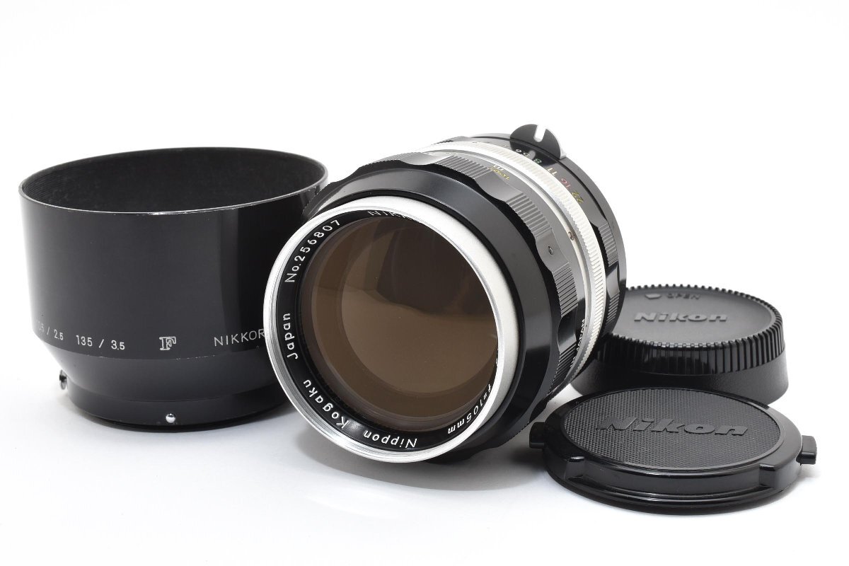 美品 Nikon ニコン Nikkor-P Auto 105mm F2.5