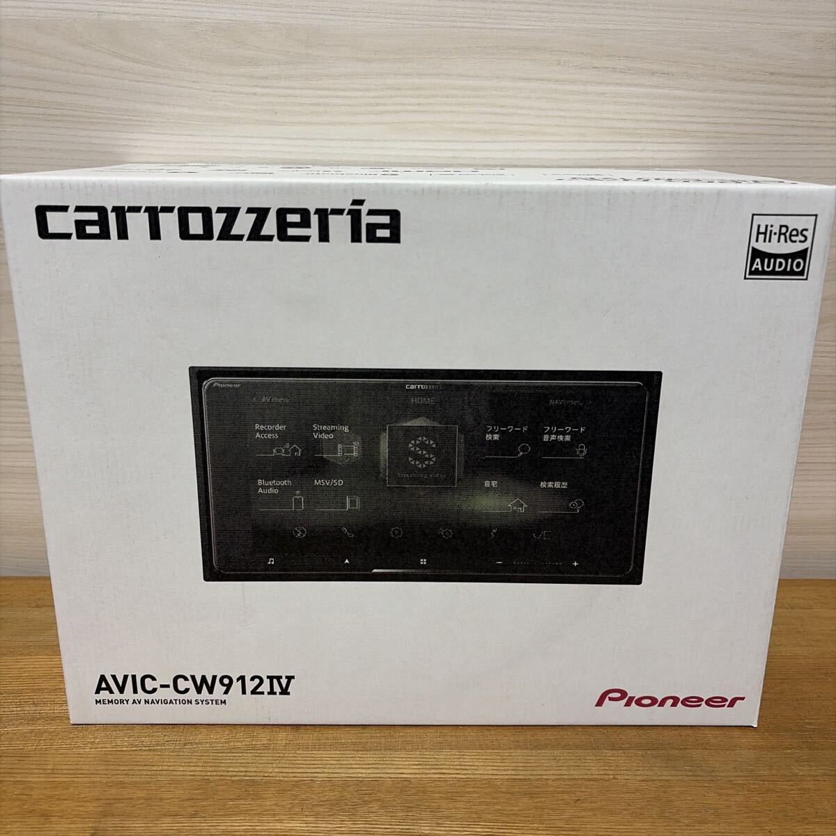未使用 carrozzeria AVIC-CW912IV カーナビ