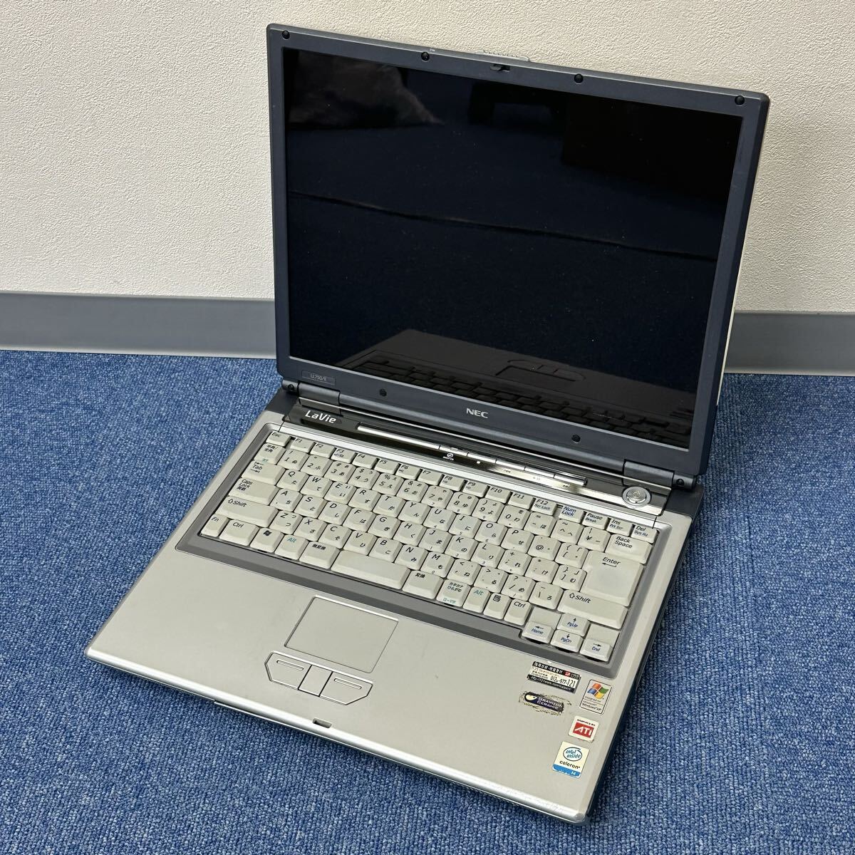 【AF2656-z】ノートパソコン NEC LaVie PC-LL750ED WindowsXP