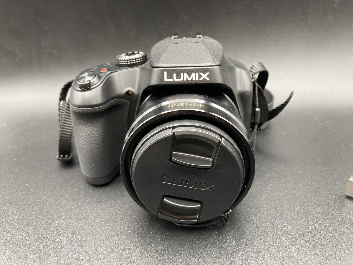 【W2655-j】 カメラ　Panasonic LUMIX DC-FZ85D 動作品 パナソニック デジタルカメラ デジカメ ブラック 