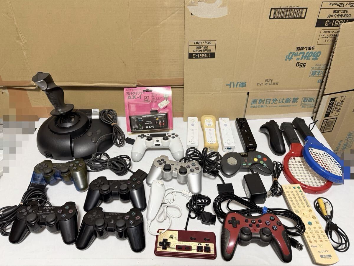 SONY ソニー コントローラー PSX PS2 PS3 PS4 Wii デュアルショック ワイヤレスコントローラー 16個まとめ