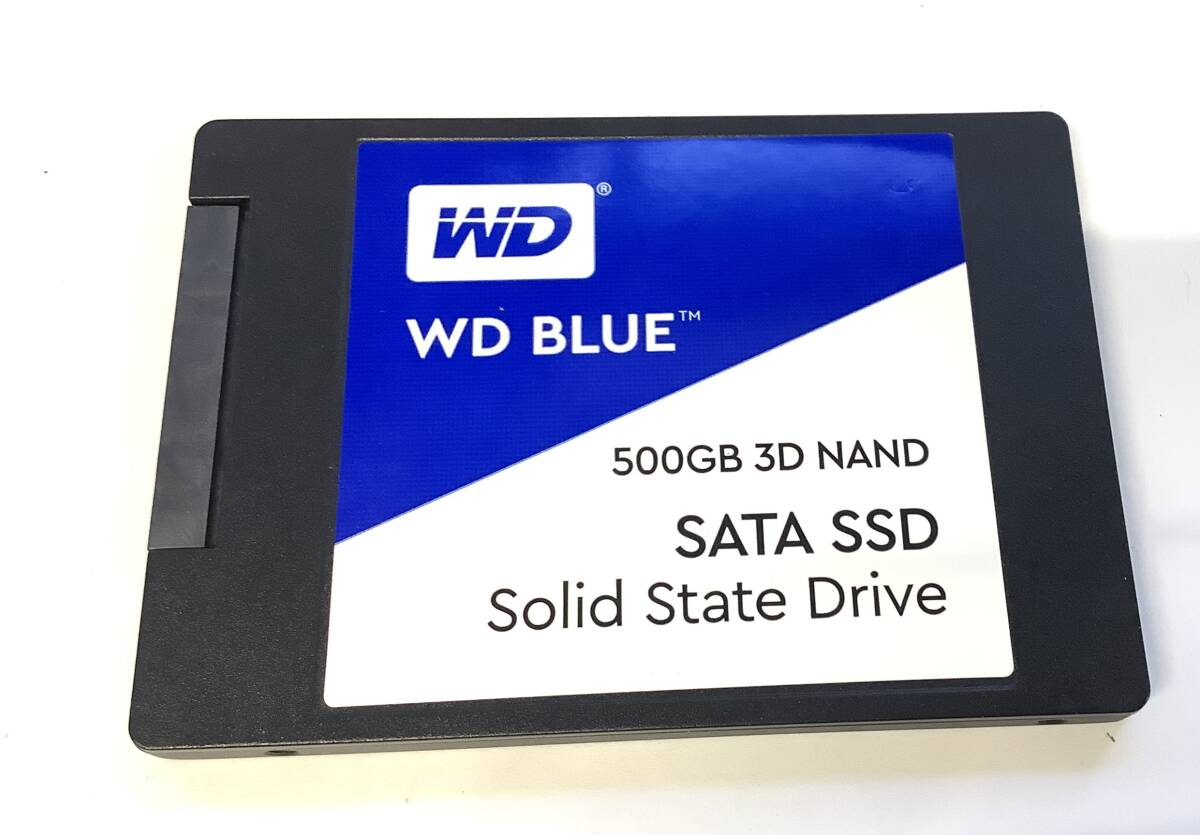 S8050135 WD BLUE SATA 500GB 2.5インチ SSD １点【中古動作品】080615