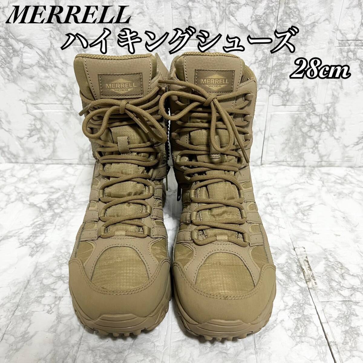 【未使用級】MERRELL MOAB 2 TACTICAL 28cm メレル モアブ2 タクティカル ハイキングシューズ ブーツ