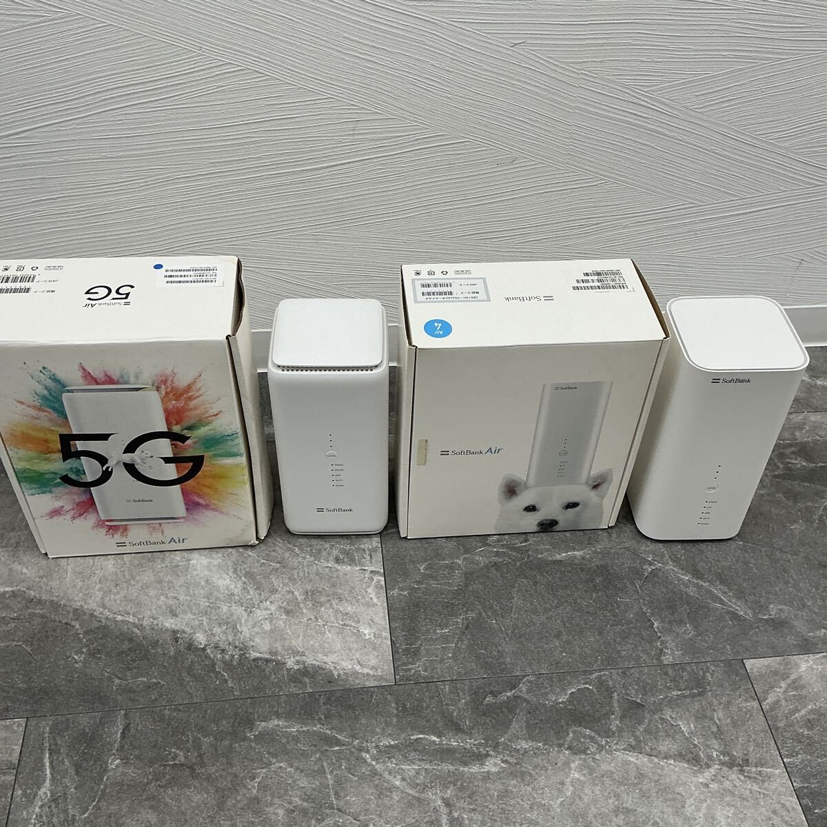 営MZ000190 Softbank Air 5G CKB01 / Softbank Air B610h-70a 通電確認済 Wi-fiルーター ホームルーター ソフトバンクエアー