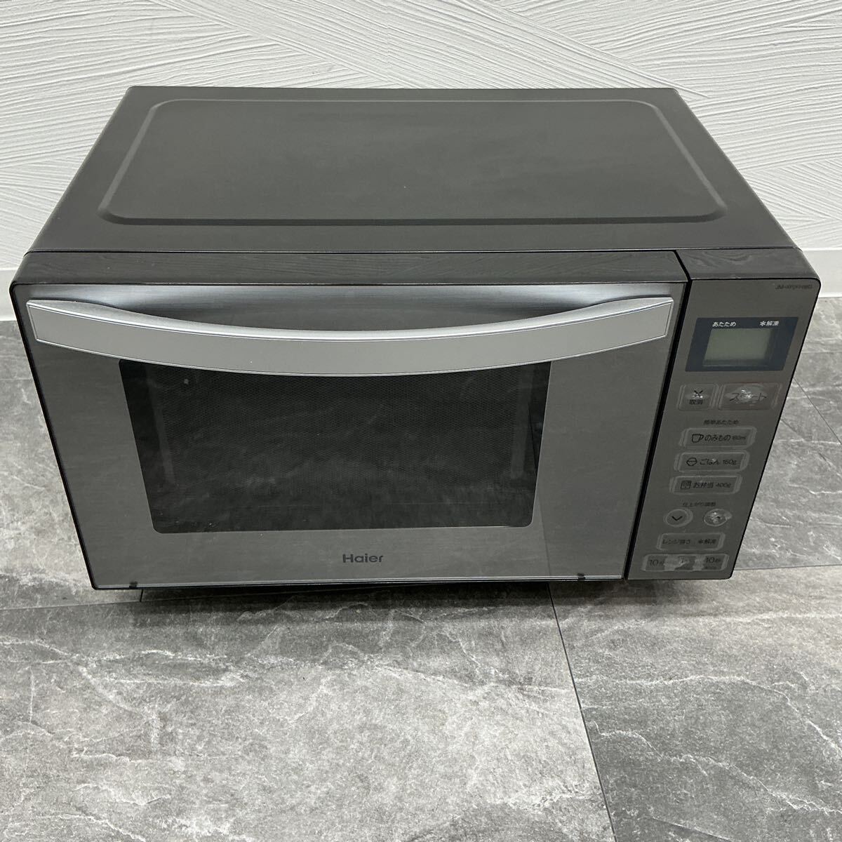 営MZ000198 Haier ハイアール 電子レンジ JM-XP2FH18G [18L /50/60Hz] 2023年式 ヘルツフリー電子レンジ