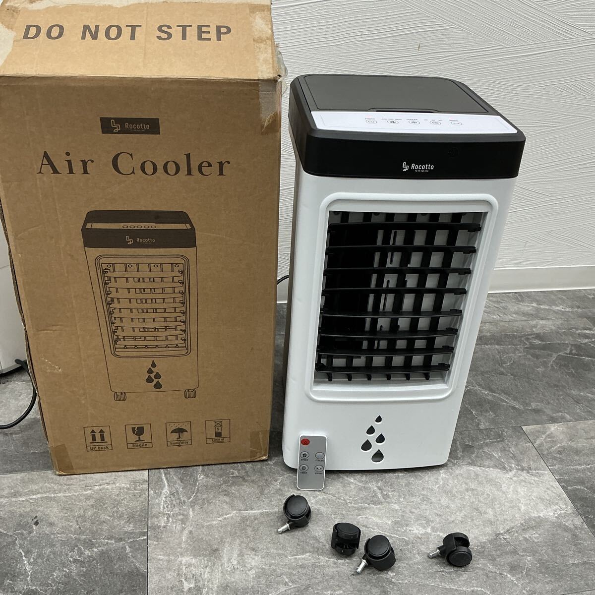 営MZ000201 Rocotto 冷風機 移動式エアコン クーラー 4.5～7畳対応 キャスター付き 工事不要 coldair001 ポータブルクーラー