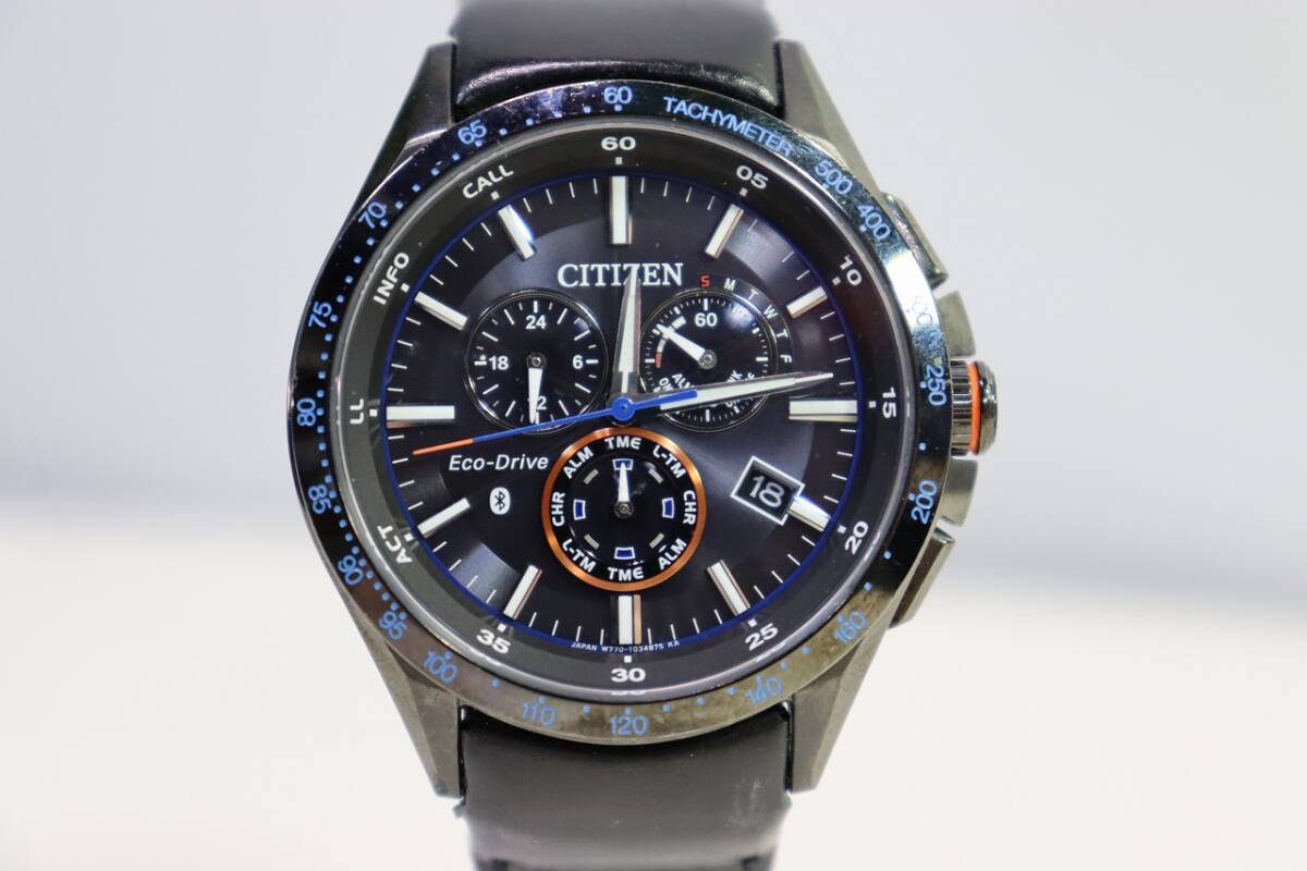 CITIZEN シチズン エコドライブ W770-T023045 ソーラー SOLAR 腕時計 USED 中古 (R804