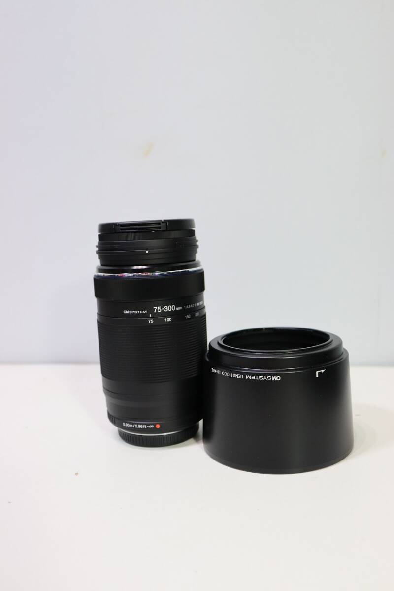 OLYMPUS オリンパス M.ZUIKO DIGITAL 75-300mm F4.8-6.7 Ⅱ ED MSC カメラ レンズ USED 中古 （R804