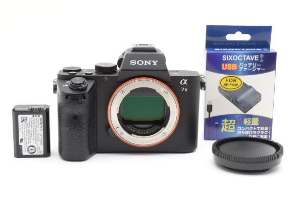 ソニー SONY α7 II ILCE-7M2 ボディ フルサイズ ミラーレス 5軸手ブレ補正 動作良好 #3739