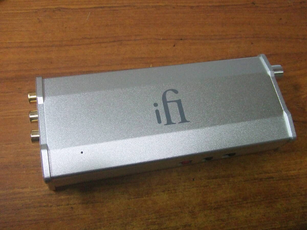 V617　iFi iDSD USB headamp TURBO アイファイオーディオ ヘッドフォンアンプ ヘッドホンアンプ 中古　本体　未確認 現状品