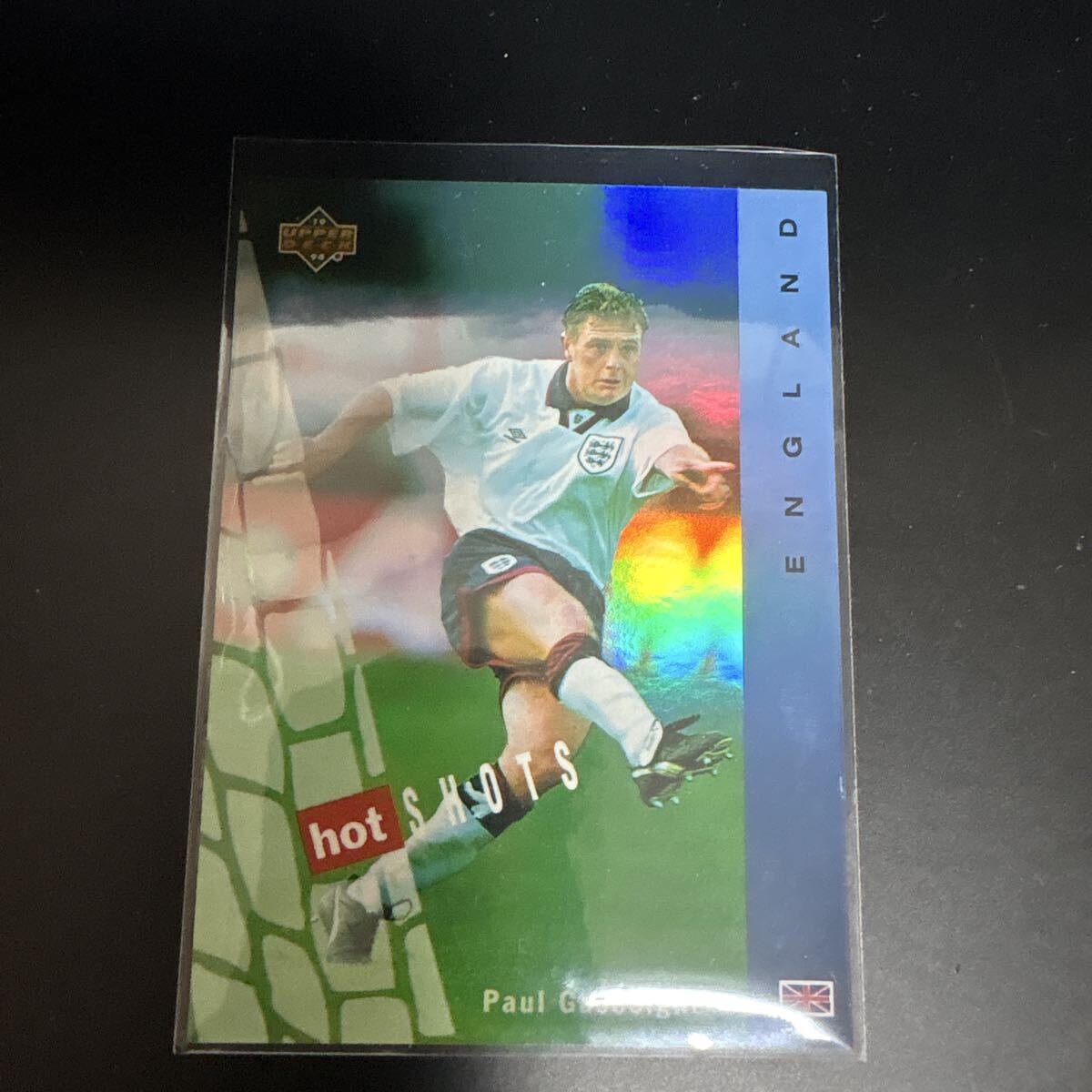 1994 Upper Deck Paul Gascoigne Hot Shots 　イングランド　ガスコイン