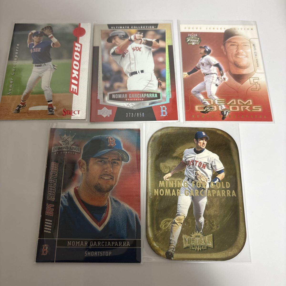 Nomar Garciaparra　RC・インサートカード等　５種類セット　