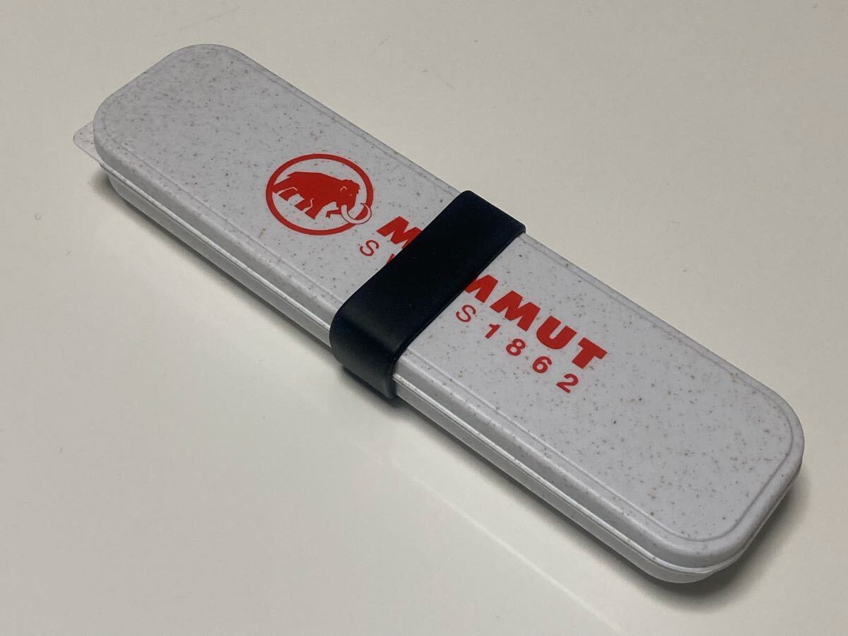 MAMMUT　マムート カトラリーセット　スプーン、フォーク、箸の3点セット　ノベルティ 