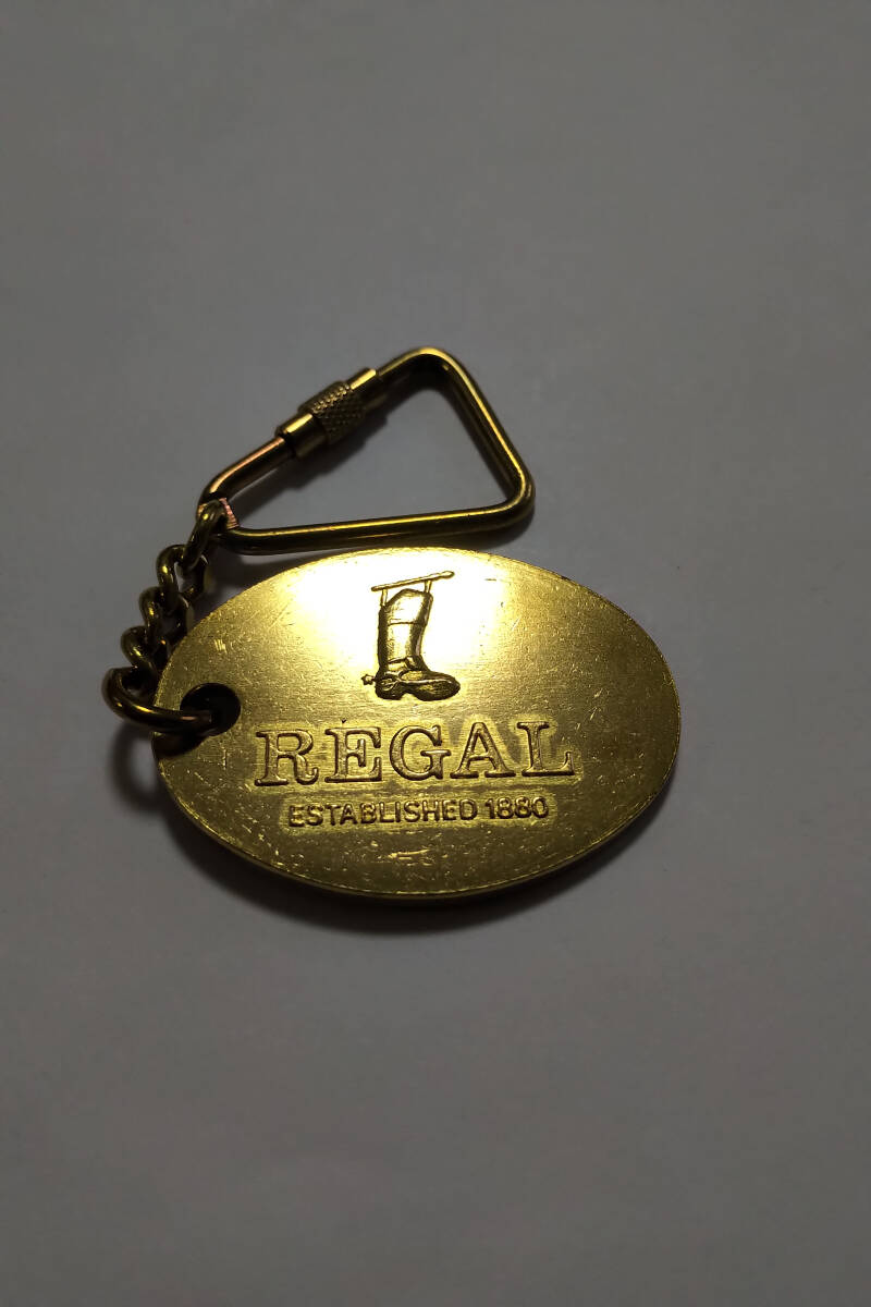 古いキーホルダー リーガルショップ REGAL 日本製靴 ニッカ ローファー 新宿センタービル 美品