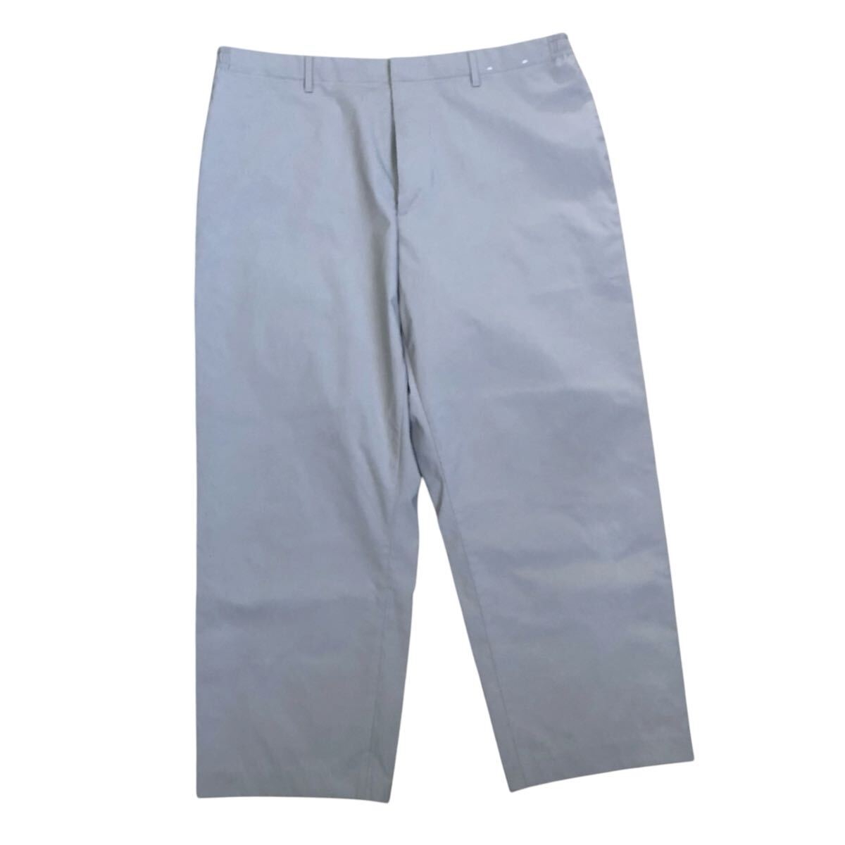 未使用　メンズ　UNIQLO×theory ユニクロ×セオリー　コラボ　感動イージーパンツ　ベージュ系　XL 461097 裾上げ済