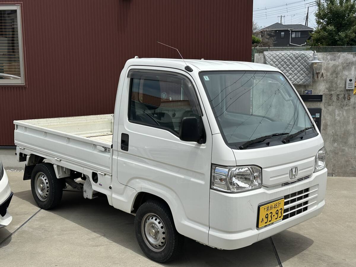 令和3年式　ホンダアクティ　車検令和9年1月19日　実走行43000キロ　整備記録簿　スペアキー　SDナビ　程度良好車両