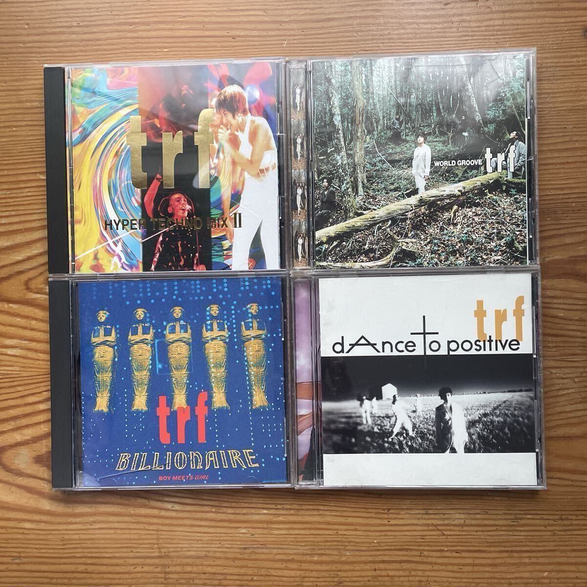 [4CD] trf / HYPER TECHNO MIX Ⅱ & WORLD GROOVE & BILLIONAIRE & dAnce to positive
