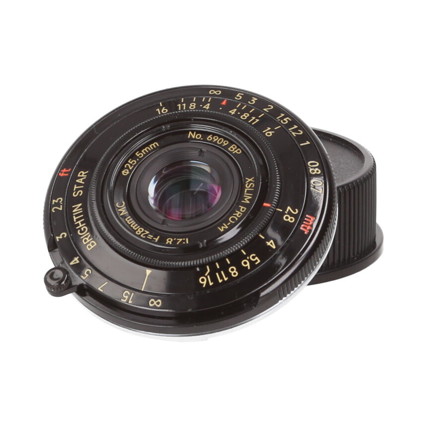 星曜光学BRIGHTIN STAR XSLIM-M 28mm F2.8 ブラックペイント【AB】