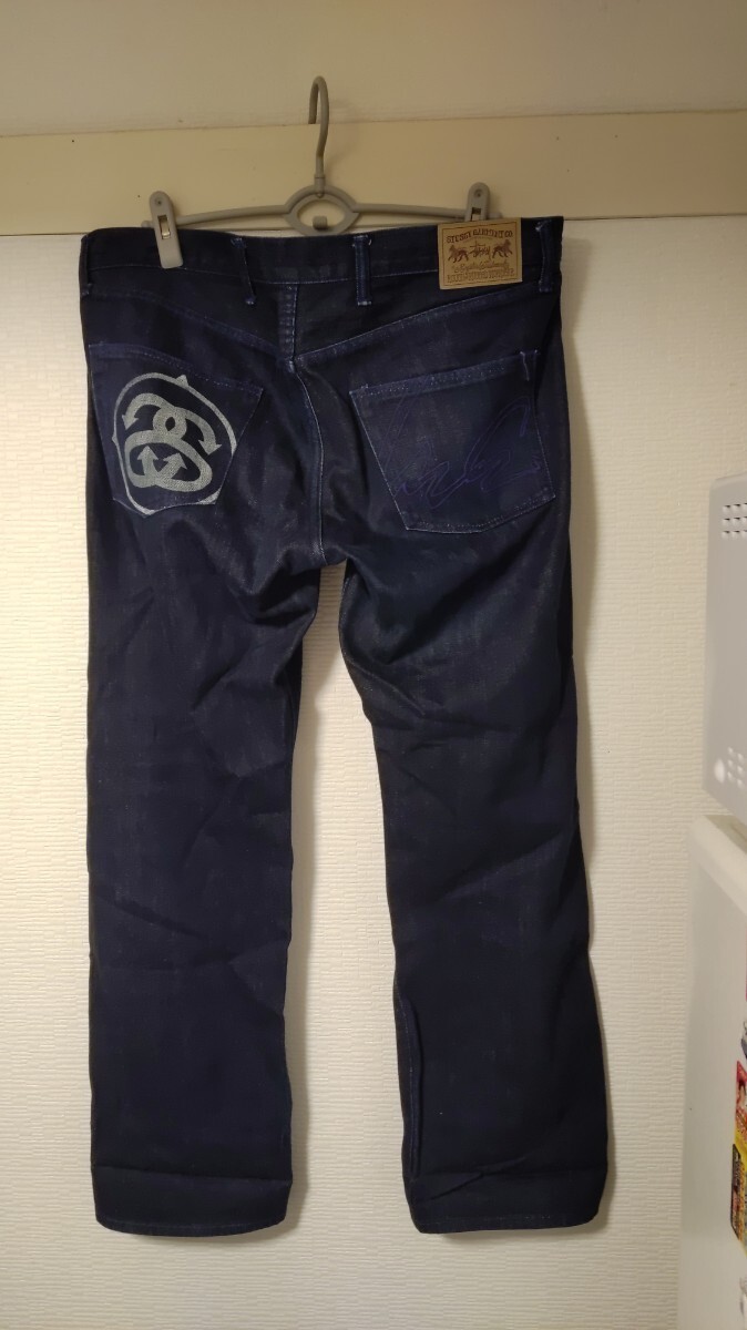 stussy x FUTURA コラボデニムパンツ W36 ステューシーフューチュラ　36インチ