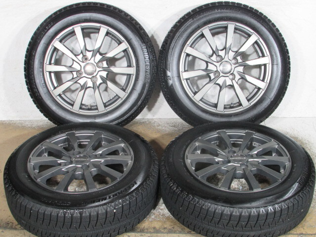 ☆MINI.BMW.ミニ.クーパー.クラブマン.国産.アクア.パッソ.ヤリス等■EUROTECH■R55.R58.R59■175/65R15■ブリヂストン■アイスパートナー2
