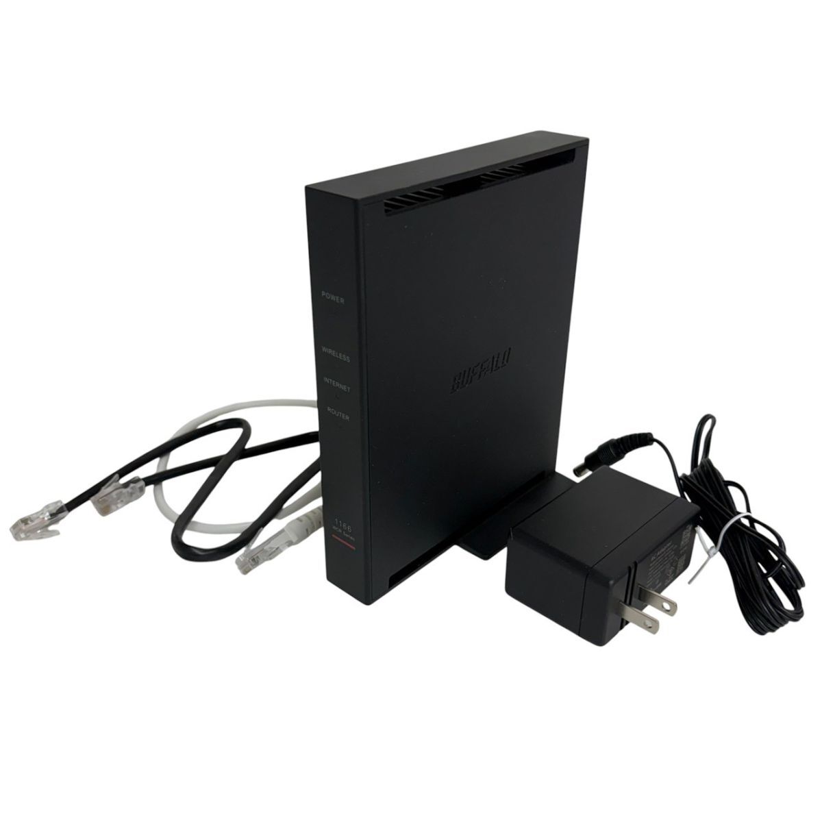 A237-C8-2573 BUFFALO バッファロー WiFiルーター WCR-1166DHPL/N ブラック 通電確認OK KA