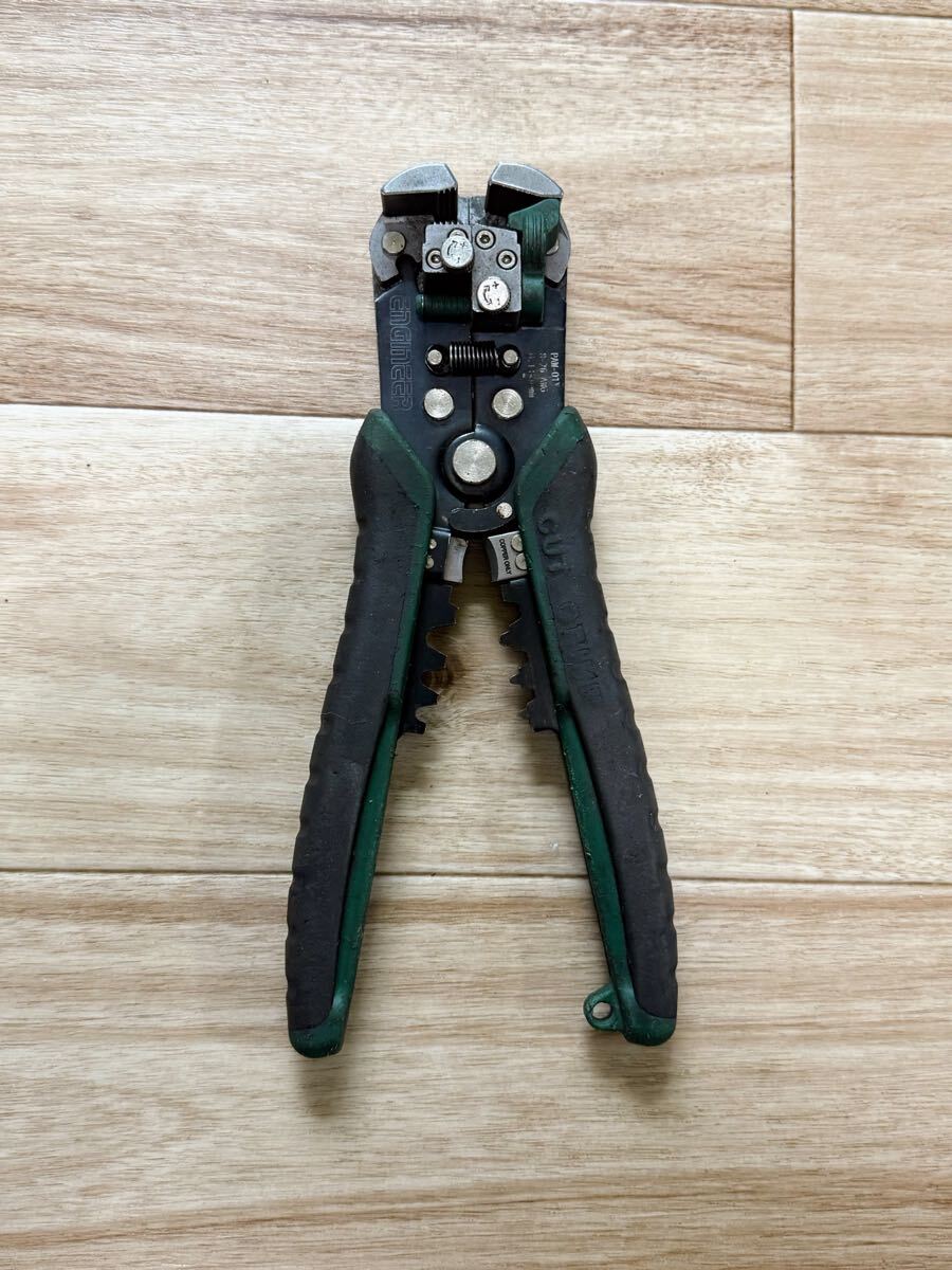 ENGINEER エンジニア マルチワイヤーストリッパー PAW-01 電工 弱電 圧着工具 圧着ペンチ