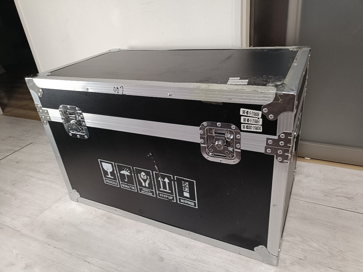 大型ジュラルミンケース／精密機器用ハードケース　横45縦80高さ51cm　送料5000円 東京池袋 頑丈