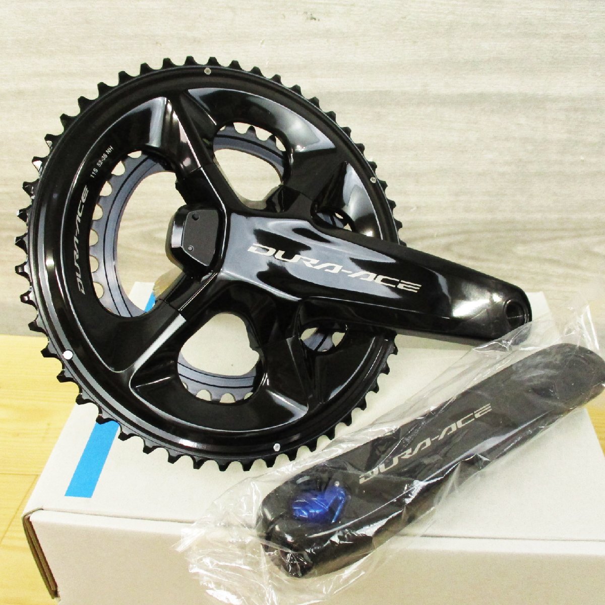 SHIMANO DURA-ACE　シマノ　デュラエース　R9100　FC-R9200-PX　52-36　165mm　2×11速　パワーメーター　クランクセット　cicli17　FC-09