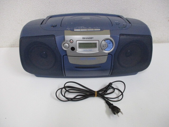 SHARP シャープ CDラジカセ QT-K5 ジャンク品 激安1円スタート