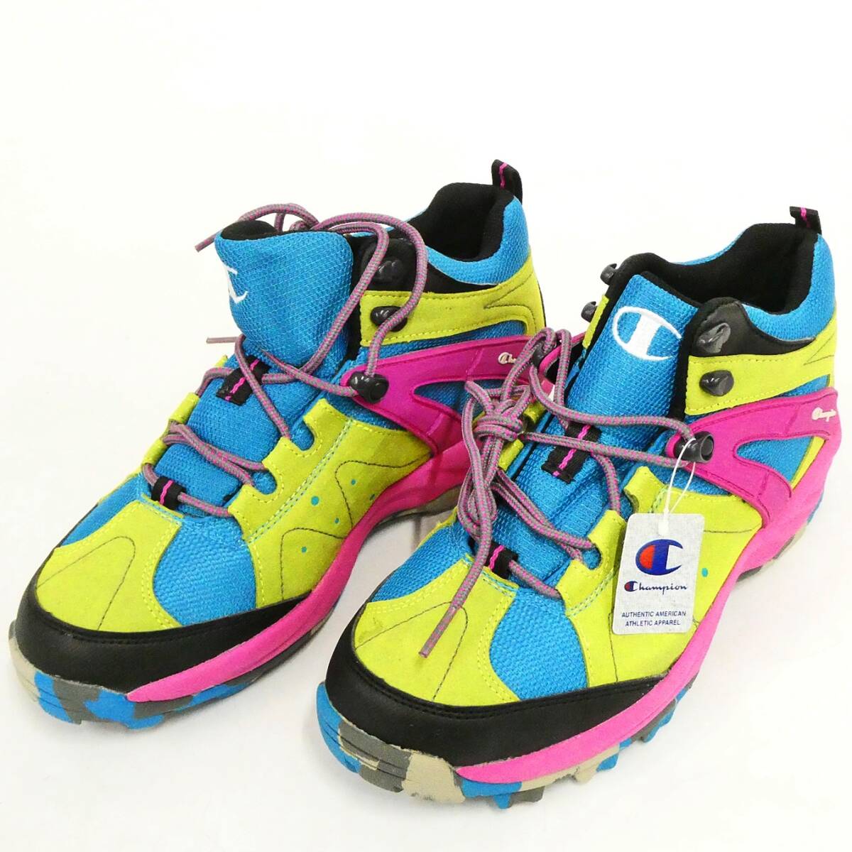 Champion チャンピオン マルチカラー トレッキングブーツ 25.5cm EEE 登山靴 Kキ00