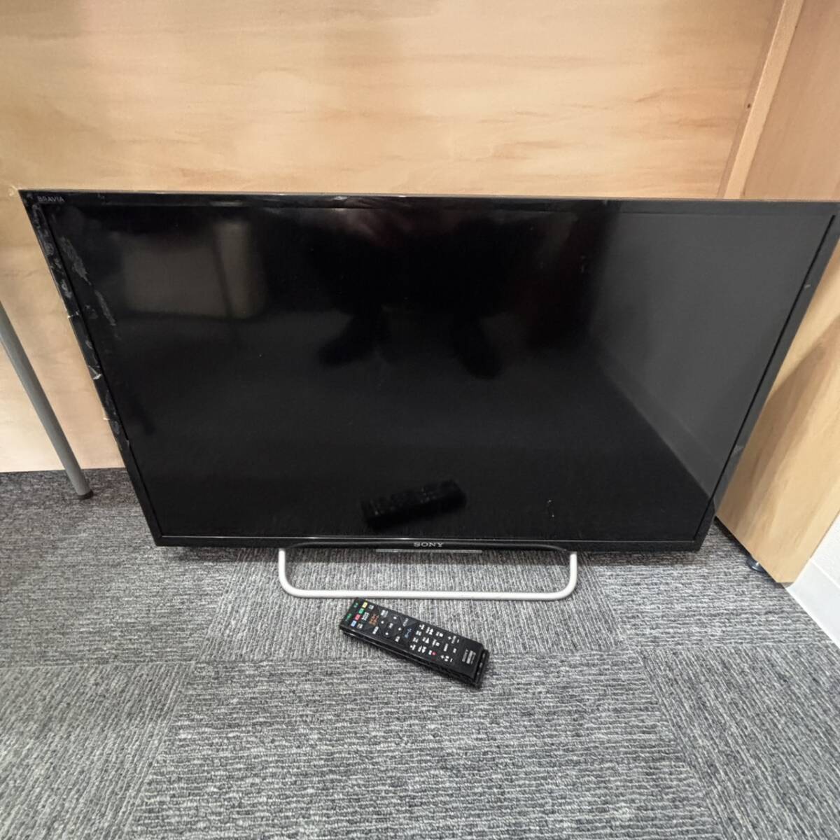 【O-5019】SONY 液晶テレビ KJ-32W700C リモコン付き コード ケーブル類なし 2015年製 ソニー TV 通電動作未確認 