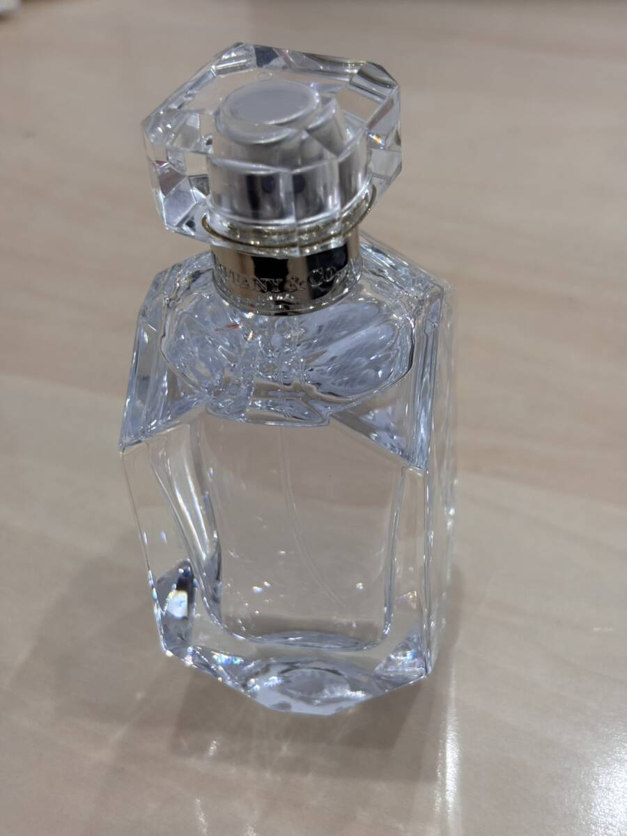 【O-5190】Tiffany & Co. ティファニー シアー オードトワレ 75ml 残量約9割　香水 コレクション フレアグランス 開封済