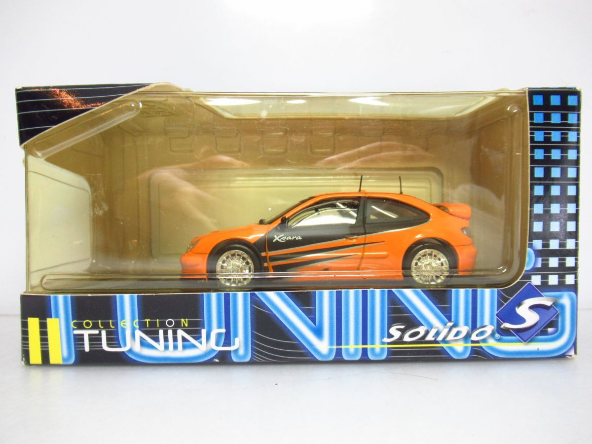 Solido（ソリド）シトロエン・クサラ チューニング（Citron Xsara Tuning）1/43 ミニカー [Dass60503]