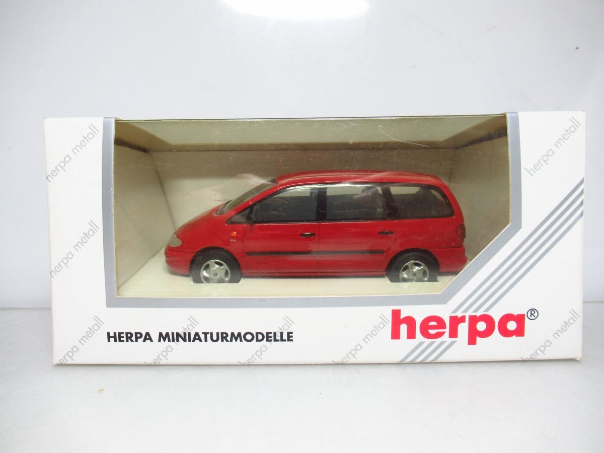 ヘルパ（herpa） セアト・アルハンブラ（Seat Alhambra） 1/43スケール　ミニカー　[Dass60503]