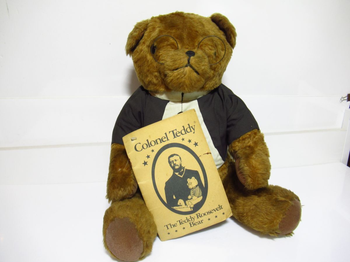 Woods & Woods社　Colonel Teddy（コーネル・テディ）　セオドア・ルーズベルト　ぬいぐるみ　[Dass60510]