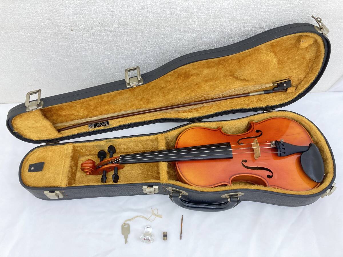 (ジャンク) SUZUKI バイオリン No.300 1/2 1981 ケース付き スズキ Violin 弦楽器 要メンテナンス品 中古現状品【IE169】(i)/