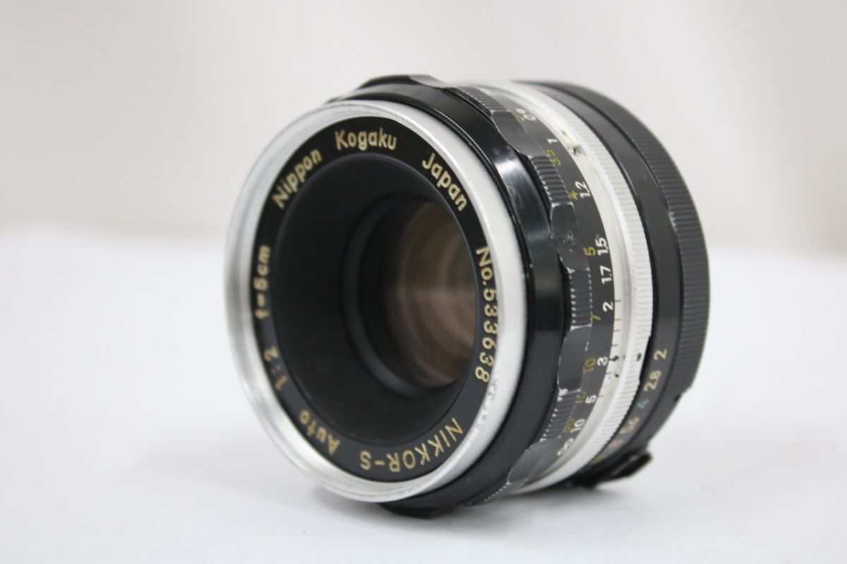 【返品保証】 ニコン Nikon NIKKOR-S Auto 5cm F2 レンズ e12905