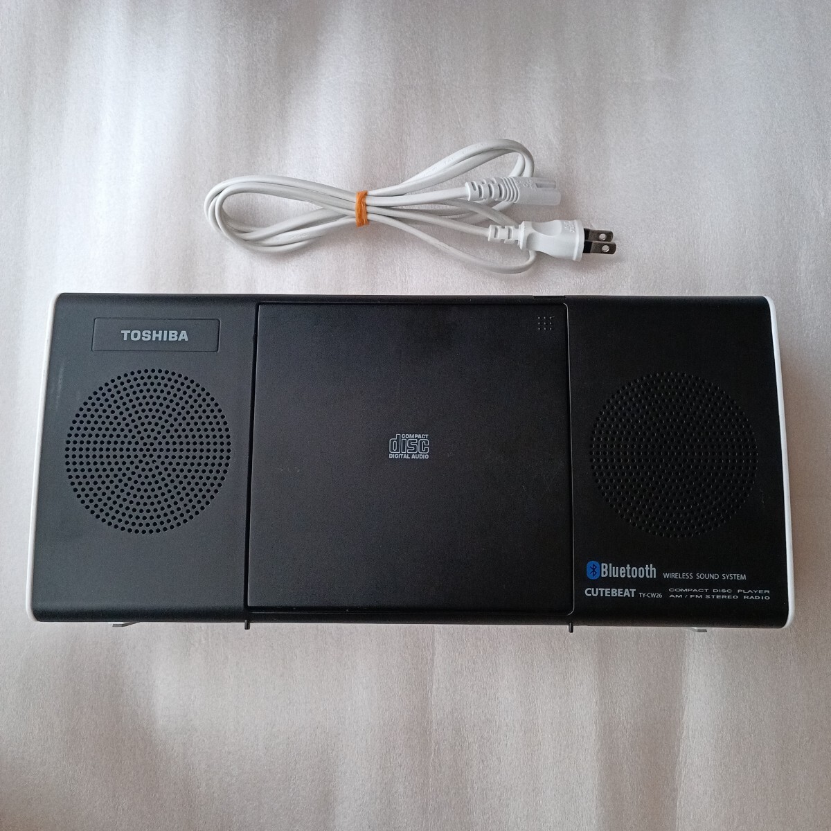 東芝 CDラジオ Bluetooth TY-CW26 ブラック ジャンク