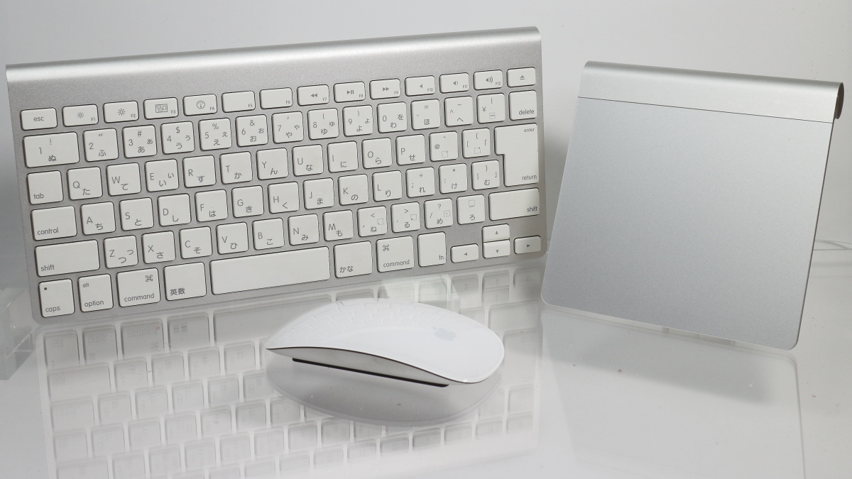 【純正】Apple Wireless Keyboard A1314 JIS配列 / Magic Mouse Wireless A1296 / Magic Trackpad A1339 / 3点セット 動作確認済