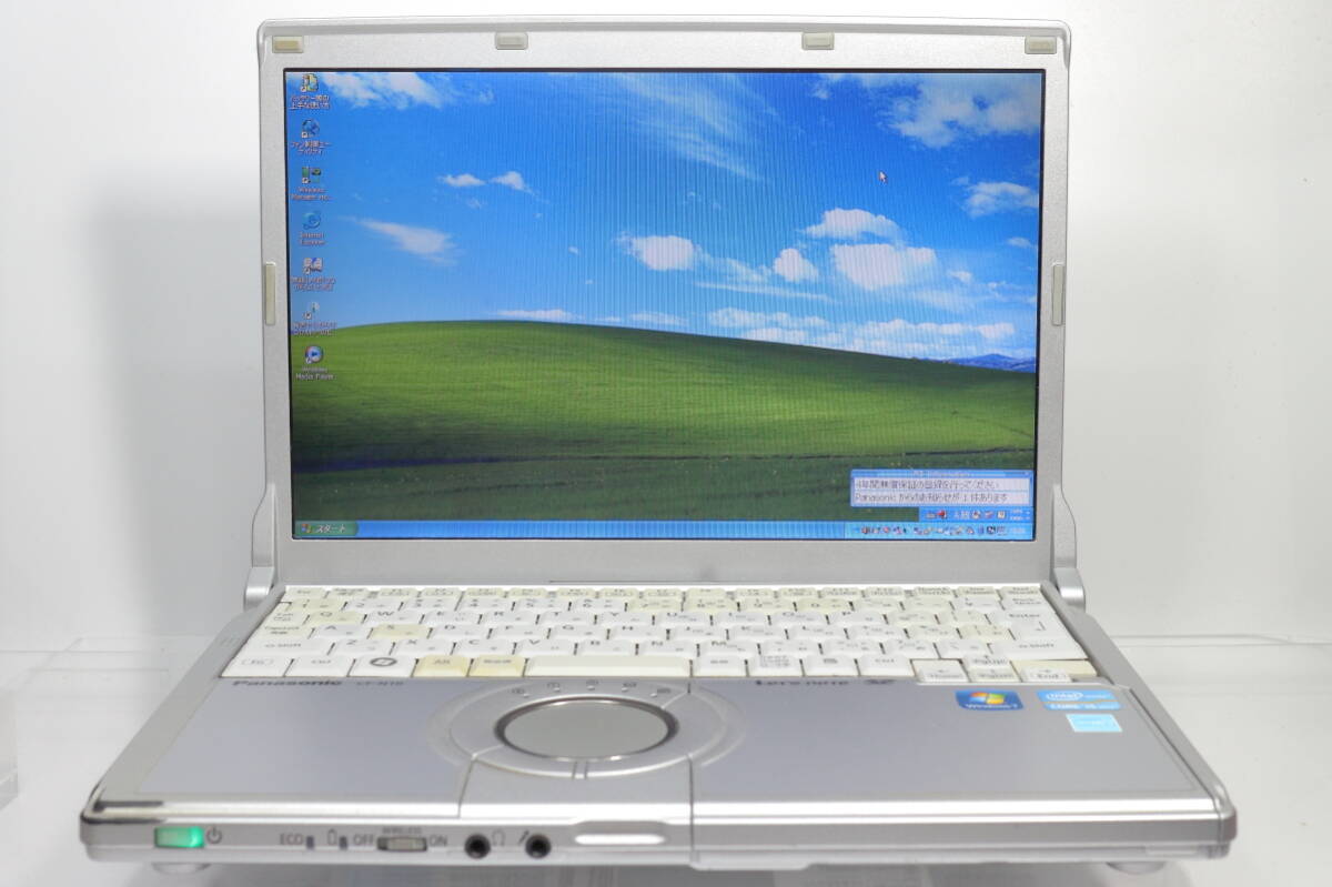 Panasonic Let’s note N10 CF-N10EWHDS/Core i5-2540M vPro/4GBメモリ/HDD250GB/12.1TFT/WindowsXP Professional SP3 #0522