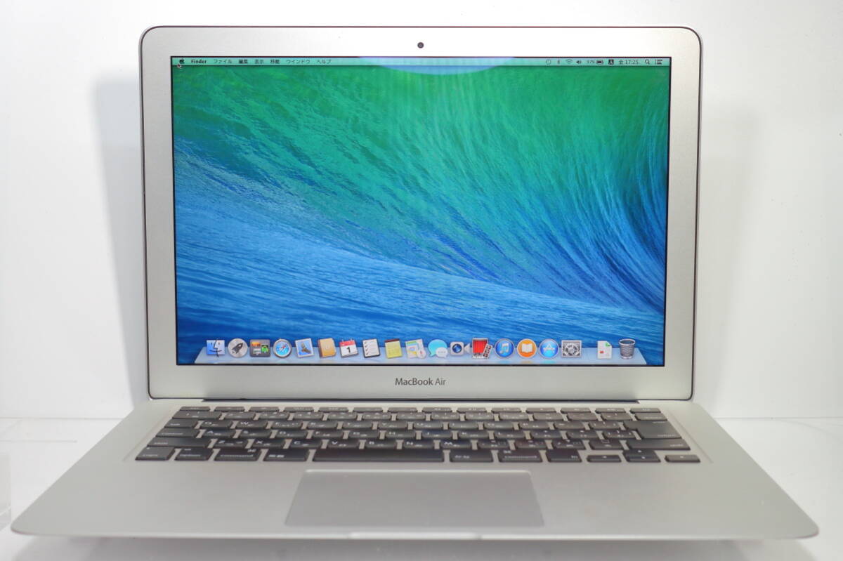 Apple MacBook Air A1369(13-inch,Mid2011)/Core i5 1.7GHz/4GBメモリ/SSD128GB/バッテリー正常/OS X Mavericks 10.9.5 #0523