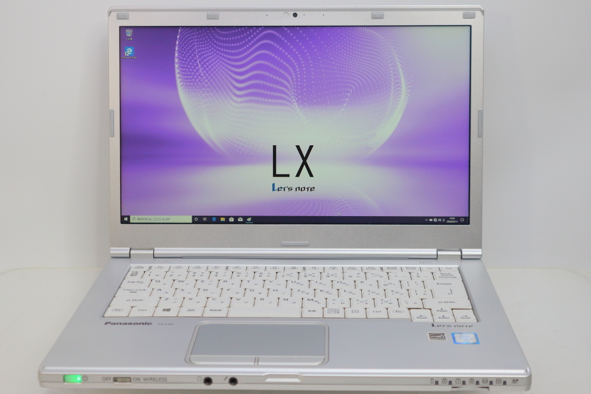 Panasonic Let's note LX5 CF-LX5ADEKS/累積使用時間950H/Core i5-6300U/4GBメモリ/SSD128GB/Full HD 14.0TFT/Windows10 Pro 64bit #0511