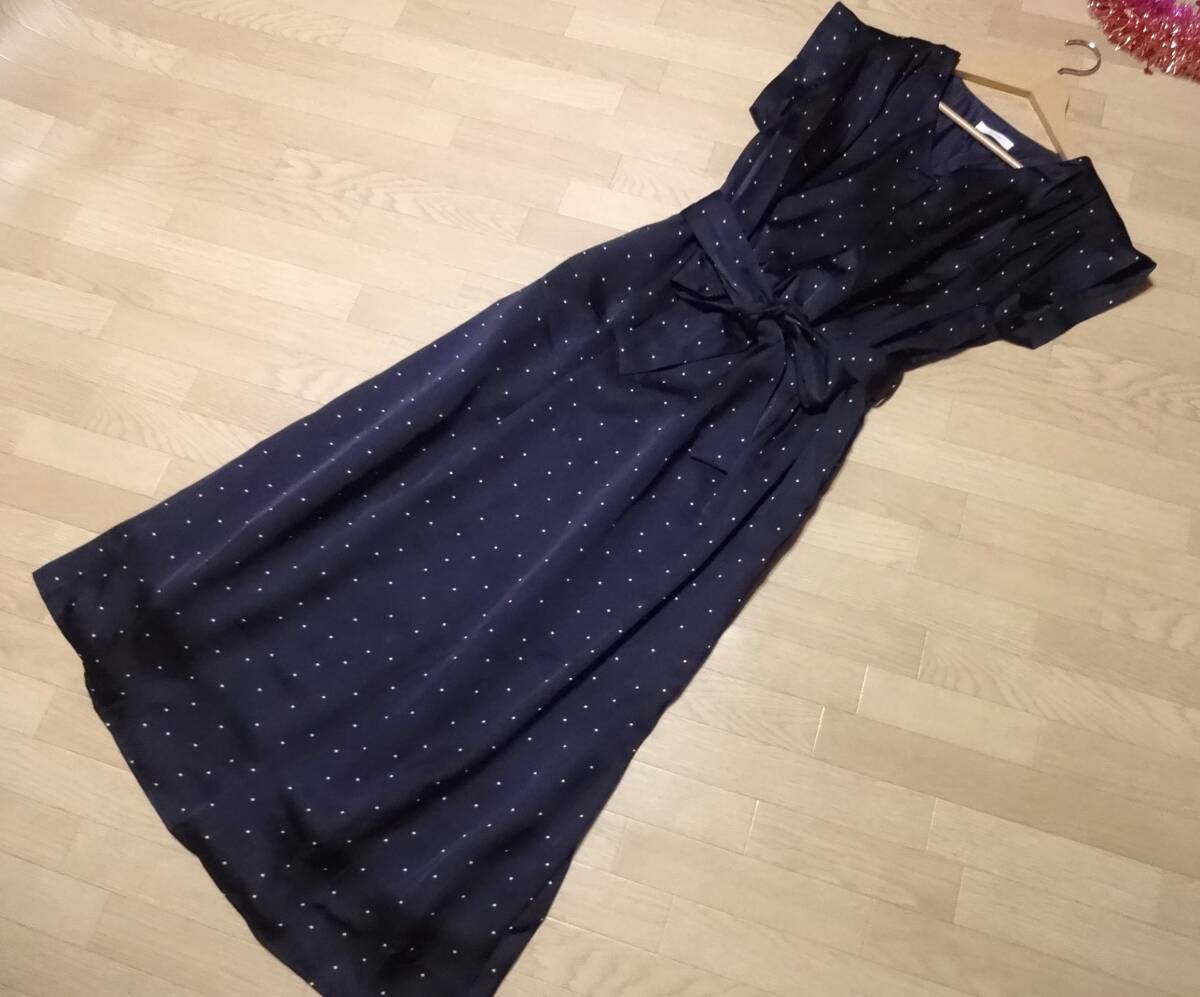 【Te chichi】紺ロングワンピースF★新品♪