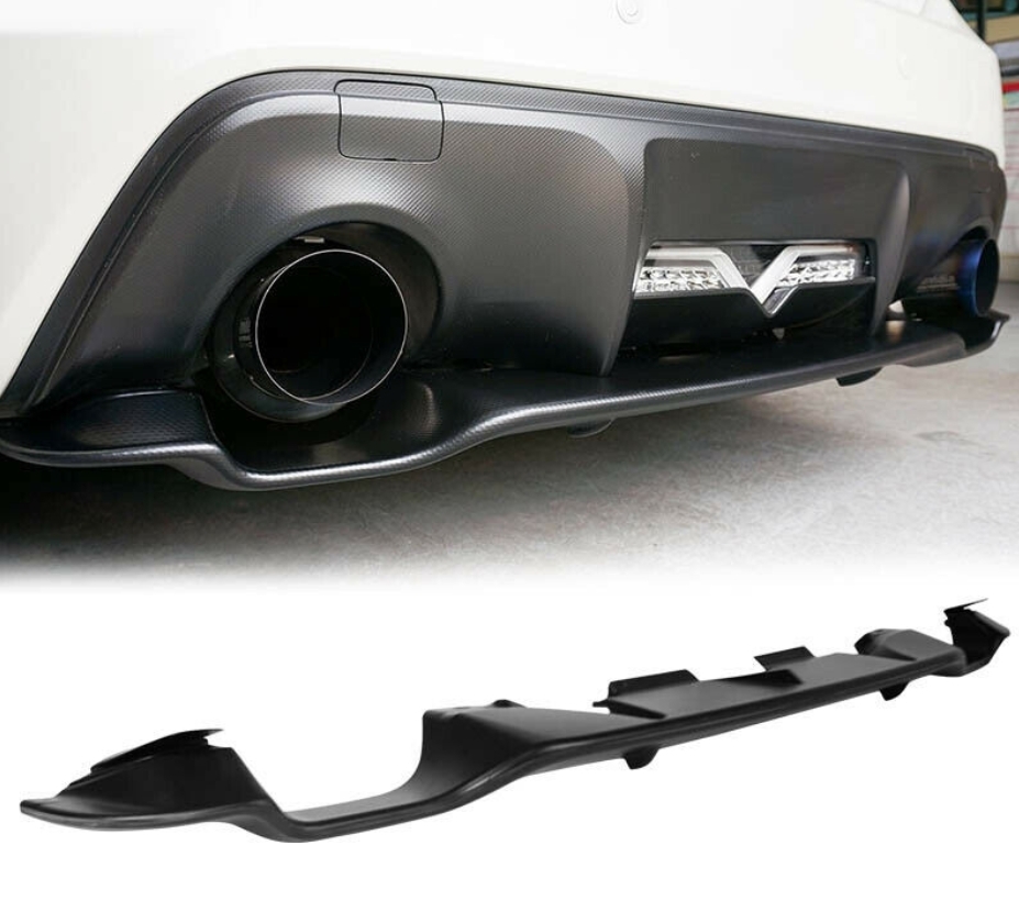 [在庫品] トヨタ 86 ZN6 スバル BRZ サイオン FR-S ABS リアアンダー バンパー ディフューザースポイラー 素地 未塗装 2012-2020