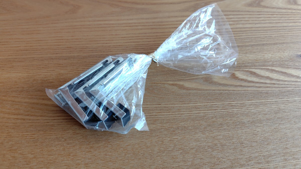 タチカワブラインド製　プリーツスクリーン 取付けブラケット 3個セット ビス付属 新品未使用 