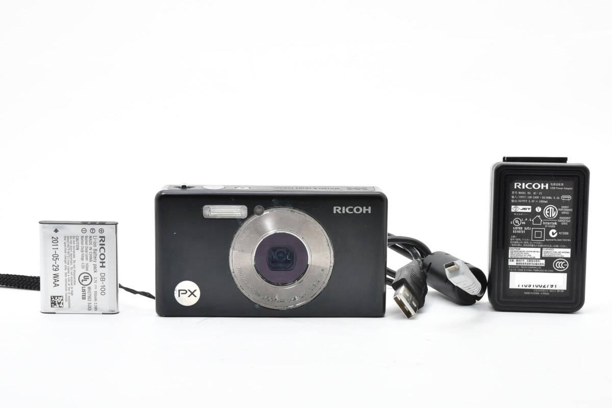 【実用品】RICOH リコー PX コンパクトデジタルカメラ【動作確認済】#2863412