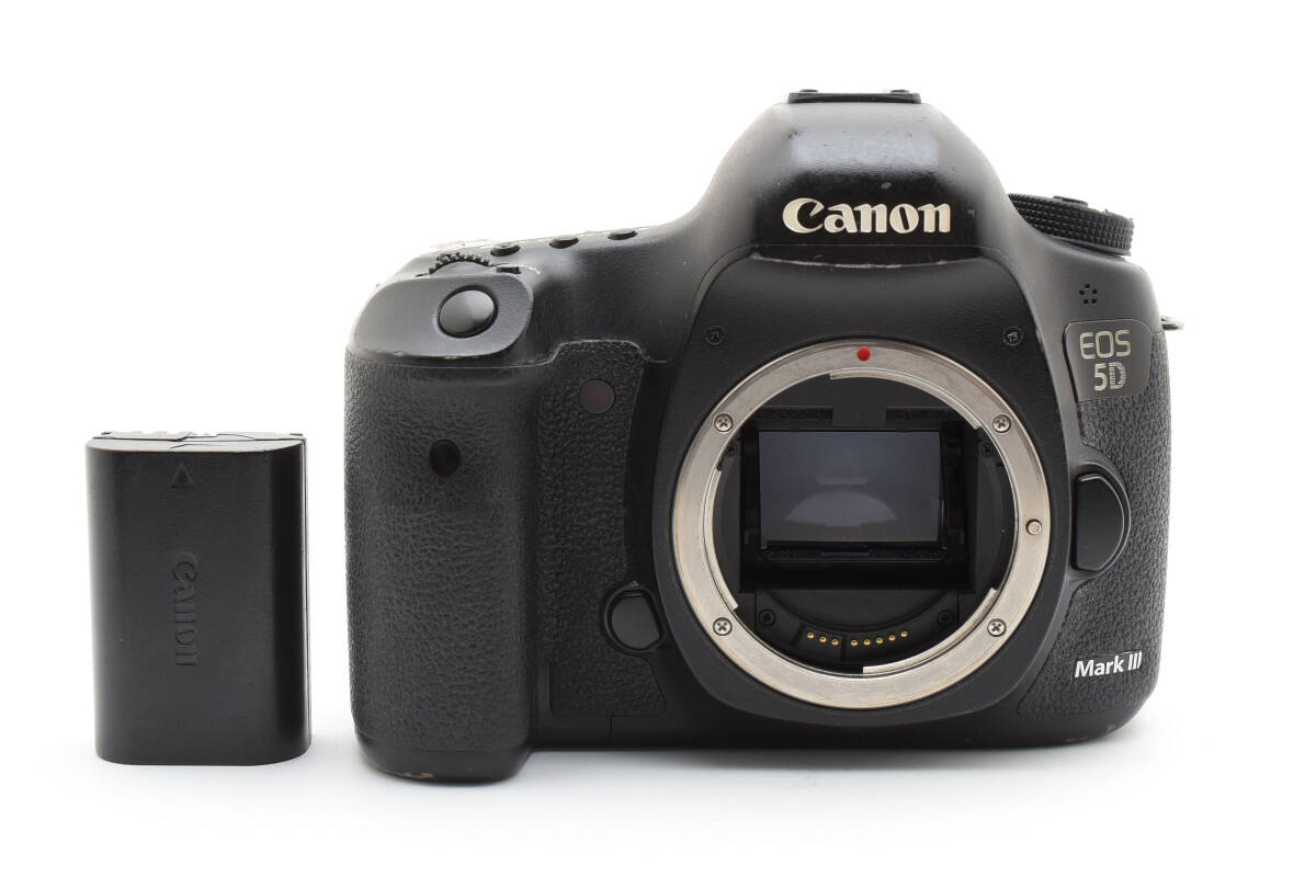 【実用品】Canon キャノン EOS 5D Mark III Black デジタル 一眼レフ カメラ Digital Camera ボディ 黒【動作確認済】#2877585