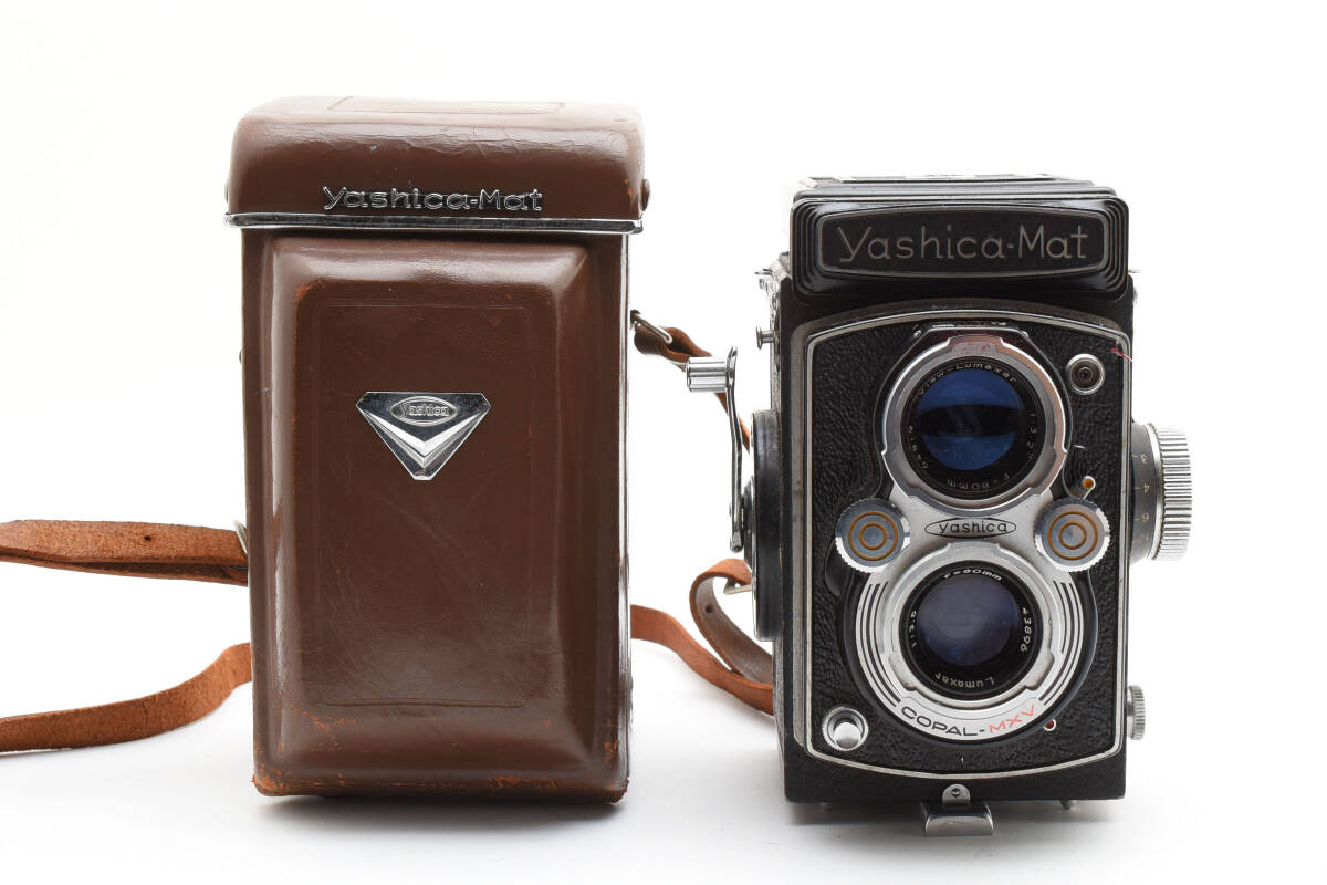 【良品】YASHICA Mat ヤシカ マット 二眼レフ レトロカメラ【動作確認済】#2877590