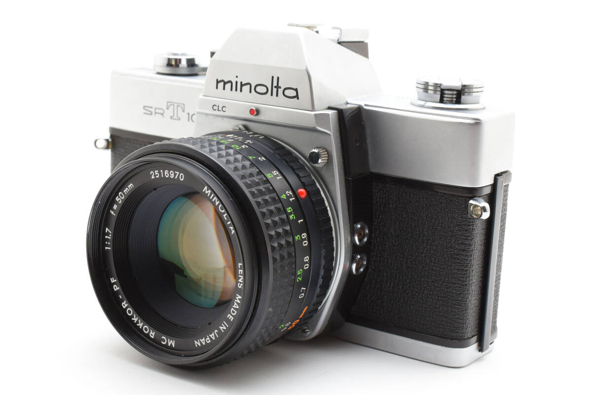 【美品】Minolta ミノルタ SRT-101 + MC ROKKOR PG 50mm F1.7【動作確認済】#2877591