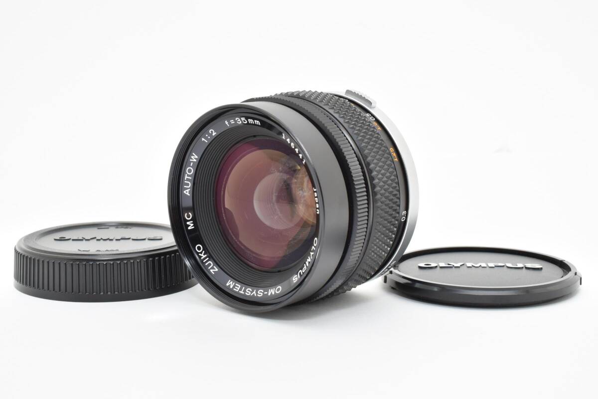 【良品】OLYMPUS オリンパス ZUIKO MC AUTO-W 35mm F2 カメラレンズ 【動作確認済】#2884184